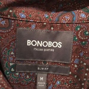 Bonobos Medium Slim Fit Button Down - Paisley